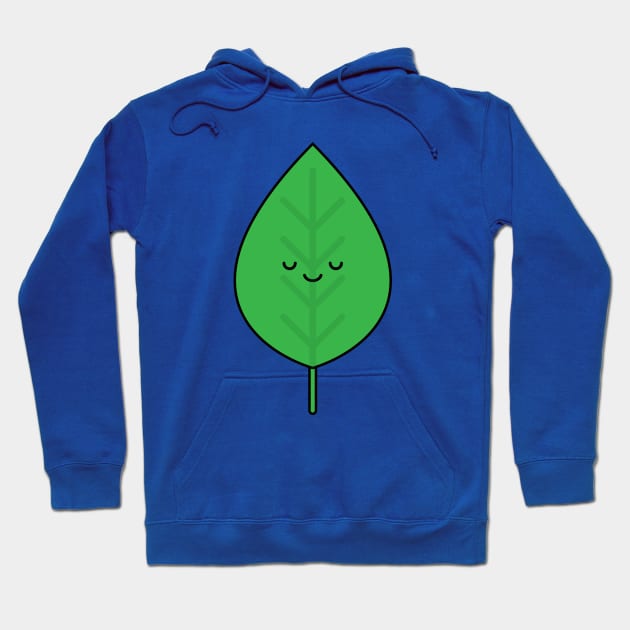 Kawaii Leaf Hoodie by WildSloths